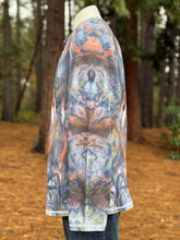 Load image into Gallery viewer, Men’s XXL Cosmic Roll Long Sleeved Henley in ‘Moss &amp; Ember’
