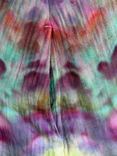 Load image into Gallery viewer, Women’s Large 12/14 (runs large, fits closer to an XL) 100% Cotton Tiered Halter Midi Dress with Pockets in ‘Cosmic Eyes’
