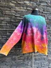 Load image into Gallery viewer, Women’s 4X Ombré Pullover Sweatshirt with Thumbholes &amp; Pockets in ‘Sunset’
