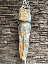 Load image into Gallery viewer, Women’s XS 100% Tencel Strapless Jumpsuit with Frayed Hem &amp; Pockets in ‘Shore Thing’
