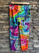 Load image into Gallery viewer, Women’s XL (16) Reverse Geode 7/8 Leggings with Pocket in ‘Kaleidoscope Dream’
