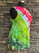 Load image into Gallery viewer, Women’s XL Geode Tank Top Tunic in ‘Watermelon Tourmaline’

