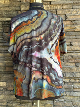 Load image into Gallery viewer, Women’s 3X Reverse Geode T-Shirt in ‘Midnight Jasper’
