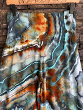 Load image into Gallery viewer, Women’s Medium Geode Wide-Leg Palazzo Pants in ‘Boulder Turquoise’
