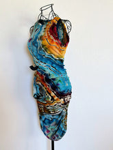 Load image into Gallery viewer, Custom Reverse Geode Bodycon Dress in ‘Desert Springs’ for Sarah
