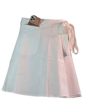 Load image into Gallery viewer, Women’s Large (but can fit S-XL) 100% Cotton Geode Short Wrap Skirt with Hidden Zipper Pocket in ‘Bird Song’
