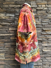 Load image into Gallery viewer, Men’s XXL (fits like an XL) Geode 100% Cotton Polo Shirt in ‘Rustic Rainbow’
