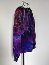 Load image into Gallery viewer, Women’s Small Reverse Geode Hoodie in ‘Galaxy’
