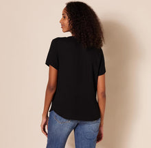 Load image into Gallery viewer, Women’s Medium Geode Woven 100% Viscose Button Up Blouse Top in ‘Turkey Tail Mushroom’
