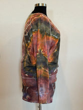 Load image into Gallery viewer, Women’s 1X Geode ‘Mushroom Moon’ Lounge Set in ‘Rustic Rainbow’
