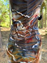 Load image into Gallery viewer, Women’s Medium Geode Sleeveless Bodycon Dress in ‘Turkey Tail Mushroom’
