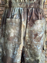 Load image into Gallery viewer, Women’s Medium Reverse Dyed Cargo Jumpsuit in ‘Raven’
