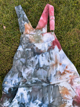 Load image into Gallery viewer, Women’s XL (size 16) Ice Dyed Denim Overalls in ‘Pinot Sage’
