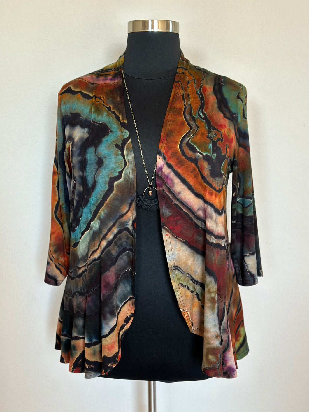 Custom Reverse Geode Cardigan for Jeanette