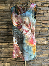 Load image into Gallery viewer, Women’s Large Geode Tank Top in ‘Pinot Sage &amp; Teal’

