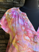Load image into Gallery viewer, Women’s XL (16/18) Geode Cotton Gauze Top &amp; Short Outfit Set in ‘Bird Song’
