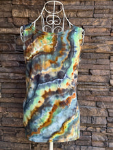 Load image into Gallery viewer, Women’s Large Geode 100% Cotton Tank Top in ‘Rainforest Jasper’
