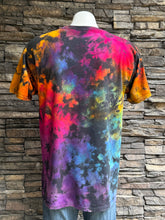 Load image into Gallery viewer, Men’s Unisex Large V-Neck Reverse Ice Dyed T-Shirt in ‘Dark Spectrum’
