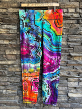 Load image into Gallery viewer, Women’s XL (16) Reverse Geode 7/8 Leggings with Pocket in ‘Kaleidoscope Dream’
