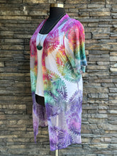 Load image into Gallery viewer, Women’s L/XL Lace Kimono in ‘Gypsy Skies’
