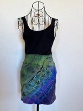 Load image into Gallery viewer, Women’s Small Reverse Geode Mini Skirt in ‘Abalone’
