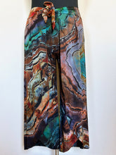 Load image into Gallery viewer, Custom Reverse Geode Faux Wrap Pants In ‘Petrified Wood’ for Amy
