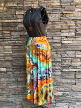 Load image into Gallery viewer, Women’s XS (Fits more like a small) Geode Midi Skirt with Pockets ‘Koroit Boulder Opal’
