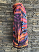 Load image into Gallery viewer, Women’s Medium Hoodie Dress with Pockets in ‘Warrior Princess’
