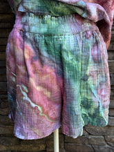 Load image into Gallery viewer, Women’s Small (4/6) Geode Cotton Gauze Top &amp; Short Outfit Set in ‘Tide Pool’
