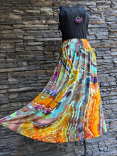 Load image into Gallery viewer, Women’s Small Geode Midi Skirt with Pockets ‘Koroit Boulder Opal’
