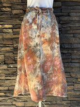 Load image into Gallery viewer, Women’s Medium Tie-waist Soft Denim Midi Skirt in ‘Blush Oasis’

