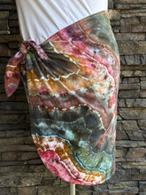 Load image into Gallery viewer, Women’s L/XL (but can fit a medium too) Geode ‘Shade &amp; Shore’ Swimsuit Cover-up Wrap Sarong in ‘Pinot Sage’
