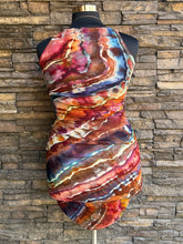 Load image into Gallery viewer, Women’s Large Geode Bodycon Dress in ‘Carnelian Sunset’
