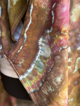 Load image into Gallery viewer, Women’s One Size (Fits M-3X best) Linen/Rayon Geode Kimono in ‘Mother Nature’
