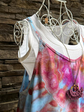 Load image into Gallery viewer, Women’s Large Geode Harem Shorts Romper Jumpsuit with Back Pocket in ‘Bird Song’
