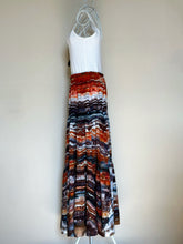 Load image into Gallery viewer, Women’s XS (fits like a small) Geode 100% Rayon Caravan Maxi Skirt in ‘Painted Hills, Or’
