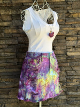 Load image into Gallery viewer, Women’s Size 6 Distressed Denim Mini Skirt in ‘Alchemist’
