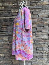 Load image into Gallery viewer, Custom Spiral T-Shirt in ‘Bird Song’ &amp; Linen Cropped Pants for Monika
