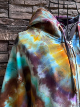 Load image into Gallery viewer, Custom Geode Zip Up Hoodie in ‘Koroit Boulder Opal’ for Wendy
