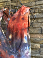 Load image into Gallery viewer, Women’s Medium Geode Dressy V-Neck Jumpsuit with Pockets in ‘Phoenix Rising’
