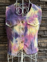 Load image into Gallery viewer, Women’s XS Denim Vest in ‘D’yer Ma’ker’
