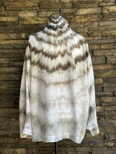 Load image into Gallery viewer, Women’s Large Open Front Kimono Jacket with Drop Pockets in ‘Obsidian Fog’
