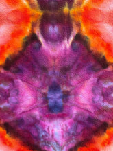 Load image into Gallery viewer, Shibori Dish Towel in ‘Amethyst Sunrise’

