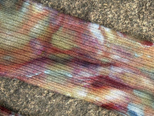 Load image into Gallery viewer, Adult Unisex Bamboo Geode Ribbed Tube Socks in ‘Winter Wren’
