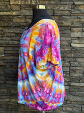 Load image into Gallery viewer, Women’s 3X Luxe V-Neck T-Shirt in ‘Bird Song’ Spiral
