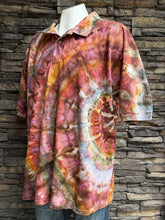 Load image into Gallery viewer, Men’s 2XL 100% Cotton Polo Shirt in ‘Rustic Rainbow’
