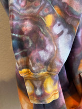 Load image into Gallery viewer, Women’s Medium Geode Oversized Fit Zip Up Hoodie in ‘Lava Flows’
