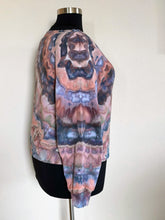 Load image into Gallery viewer, Women’s Large (fits like an XL) Off Shoulder Sweatshirt in ‘Flint Stone’
