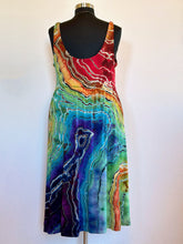 Load image into Gallery viewer, Custom Reverse Geode Midi Ballet Dress in ‘Bold As Love’ for Denise
