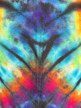 Load image into Gallery viewer, Women’s 3X Reverse Dyed Ribbed Tank Top in ‘Dark Spectrum’ Spiral
